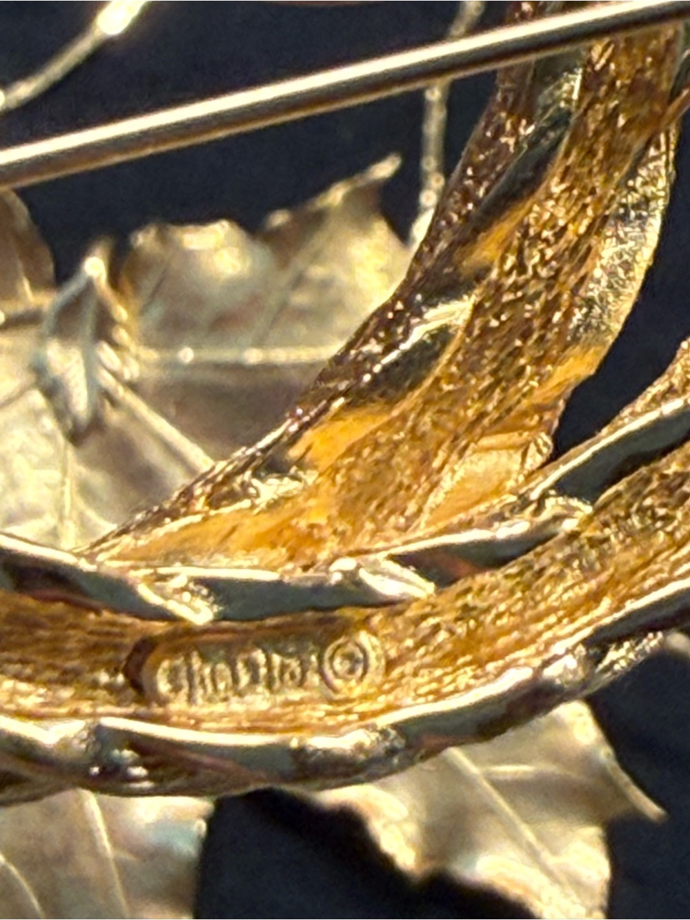 Vintage Christian Dior Gold Rope Brooch | Quiet Luxury | Minimalist | Old Money - Picture 7 of 9